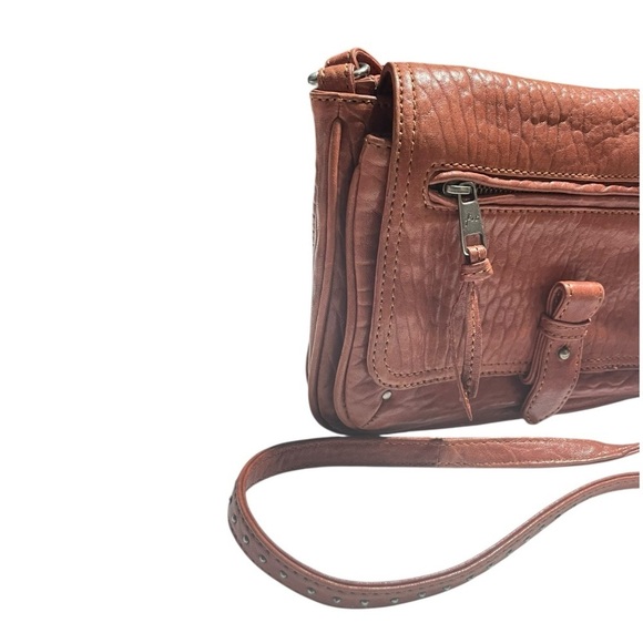 Forest and Culver Redish Brown Crossbody bag - Picture 3 of 15